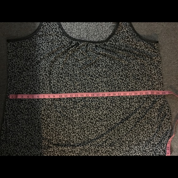 Avenue - beaded animal print tunic tank top - Size 30/32 - Picture 6 of 6
